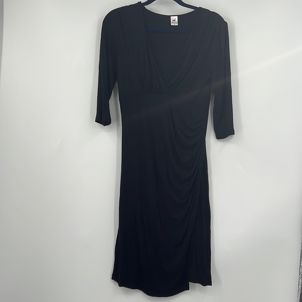 Peruvian Connection Black Dress Small